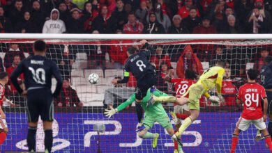 هدف حارس بنفيكا: تروبين يسجل في الدقيقة 98 ويفجر دوري الأبطال