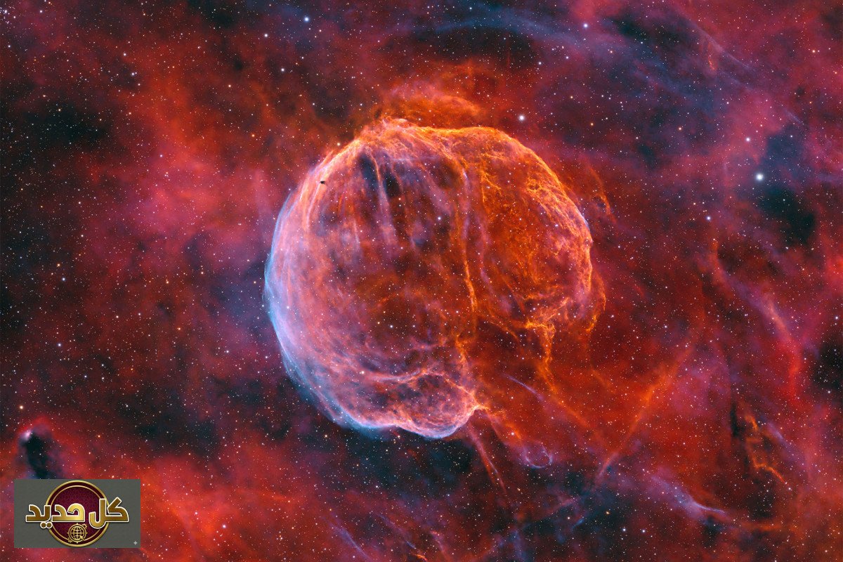 اكتشاف سديم الدماغ: صورة فلكية مذهلة لبقايا انفجار نجمي عمره عشرة آلاف عام