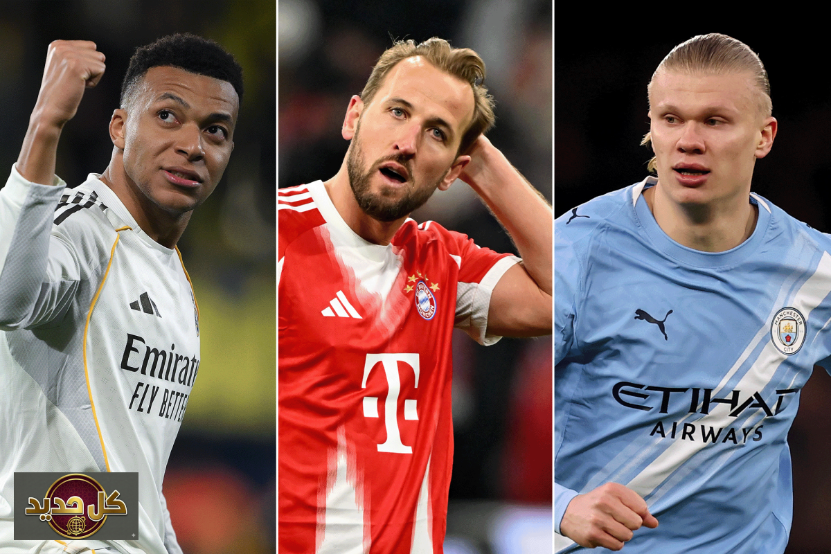 الحذاء الذهبي في أوروبا: صراع العمالقة يشتد بين مبابي وكين على صدارة الهدافين