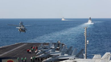 هل صوّرت إيران حاملة طائرات أميركية؟ حقيقة الفيديو المضلل