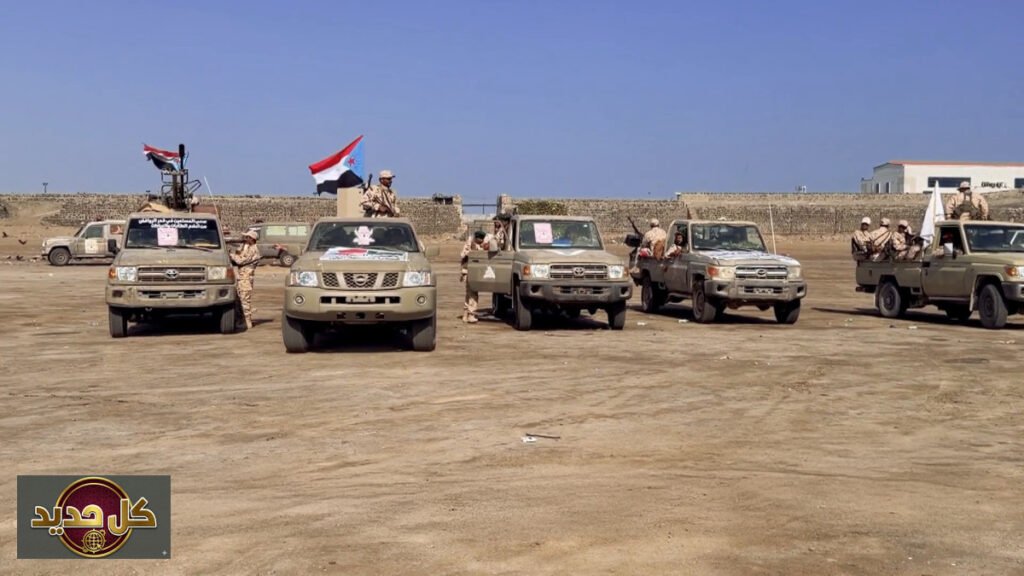 قوات حرس المنشآت تتسلم معسكر جبل حديد عدن رسمياً