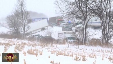 تصادم ميشيغان: 100 سيارة تغلق طريقاً سريعاً وتوقع عشرات الإصابات