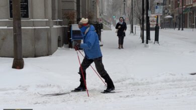 العاصفة الثلجية أمريكا: كيف ابتكَر السكان وسائل تنقل لمواجهة الطوارئ