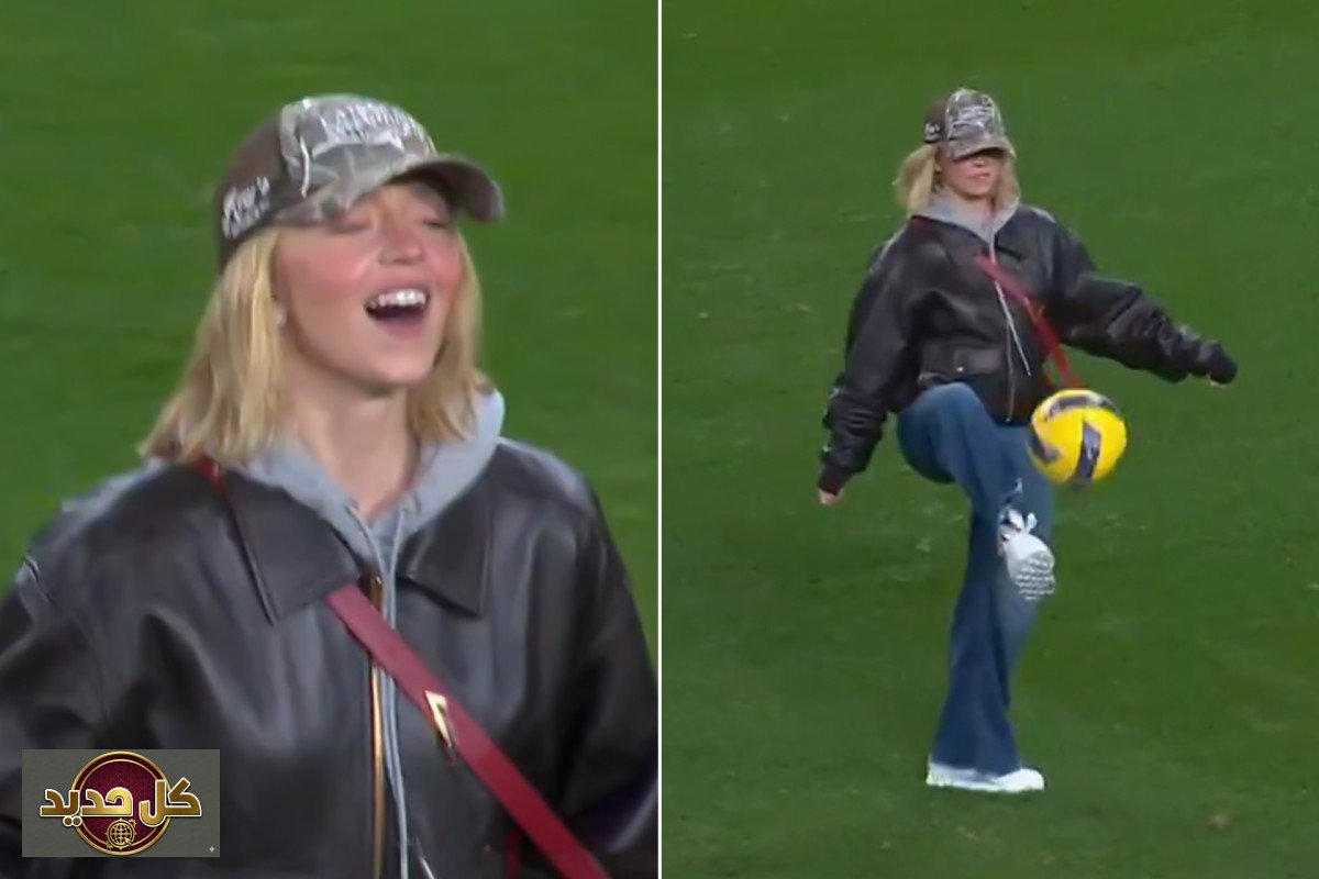 نجمة هوليوود تبهر العالم بمهارات كروية مدهشة في البرتغال