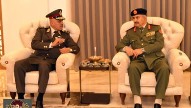 التعاون المصري الليبي: رئيس الأركان يلتقي حفتر في بنغازي لتعزيز الأمن المشترك