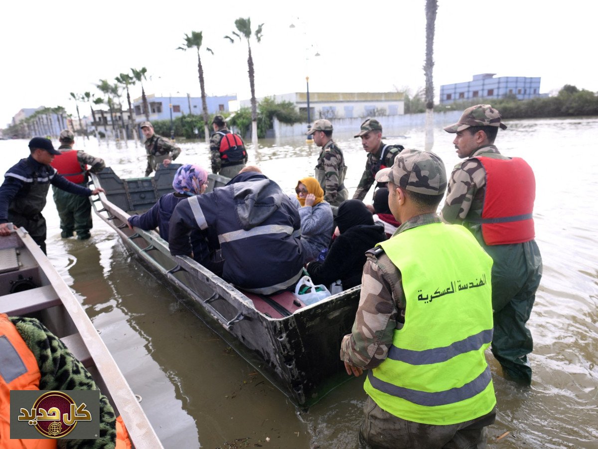 فيضانات شمال المغرب: إجلاء أكثر من 100 ألف شخص مع تفاقم الأمطار الاستثنائية