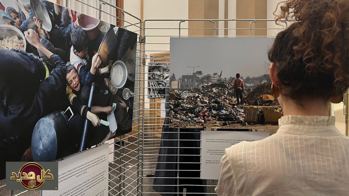 معرض الأونروا بروكسل يجسد معاناة غزة: الفن يتحدث عن الصعوبات الإنسانية