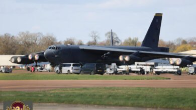 قاذفات أمريكية بريطانيا: تعزيزات جوية استراتيجية ومؤشرات تصعيد محتمل ضد إيران