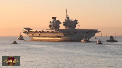 حاملة الطائرات البريطانية بالمنطقة: بين الردع وتوسيع النفوذ
