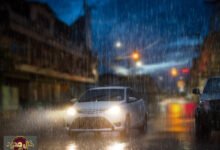 القيادة الآمنة في المطر: ترويض سيارتك أمام تحديات العواصف الرعدية