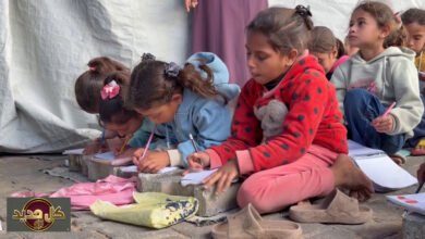 تعليم أطفال غزة: إصرار على المستقبل رغم الخيام البالية ودمار المدارس