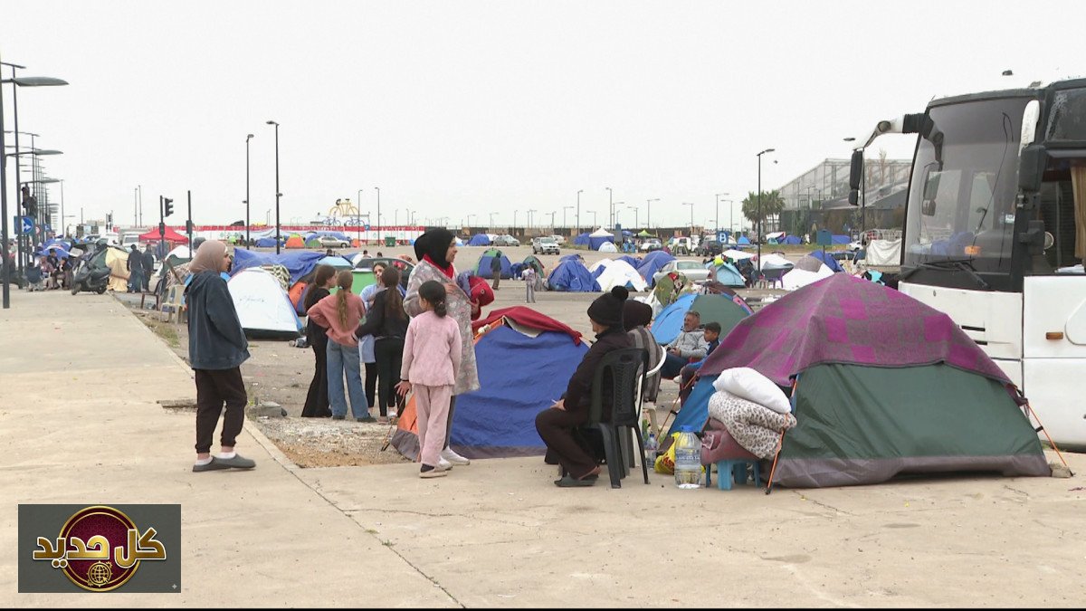 أزمة لبنان الإنسانية: نازحون يواجهون الأمطار في خيام وسط ظروف قاسية