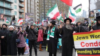 احتجاجات لندن غزة: أكثر من 12 ألفاً يتحدون الحظر ويدينون الحرب والإبادة