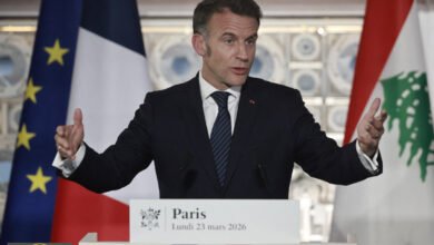 ماكرون لبنان: تحذيرات فرنسية من الاحتلال ودعوة للاعتراف بدولة فلسطين