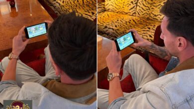 ميسي مشجع: الأسطورة الأرجنتينية يدعم فريق العائلة في الدرجة الثالثة