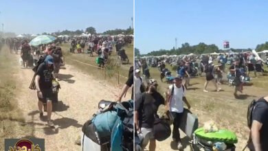 حقيقة فيديو هروب إسرائيليين: هل يوثق القصف الإيراني الأخير؟