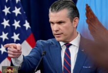 إصابة مجتبى خامنئي: وزير أمريكي يكشف تفاصيل مقلقة وقصف 15 ألف هدف بإيران