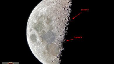 ظاهرة القمر X V: الكشف عن سر ظهور الأحرف الغامضة على سطحه
