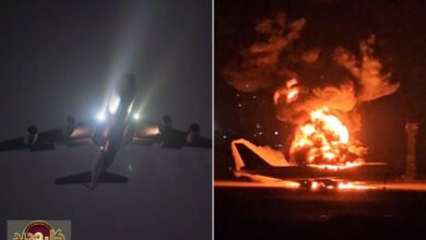 حقيقة احتراق طائرة: تفنيد فيديو الطائرة الأمريكية المزعومة في العراق