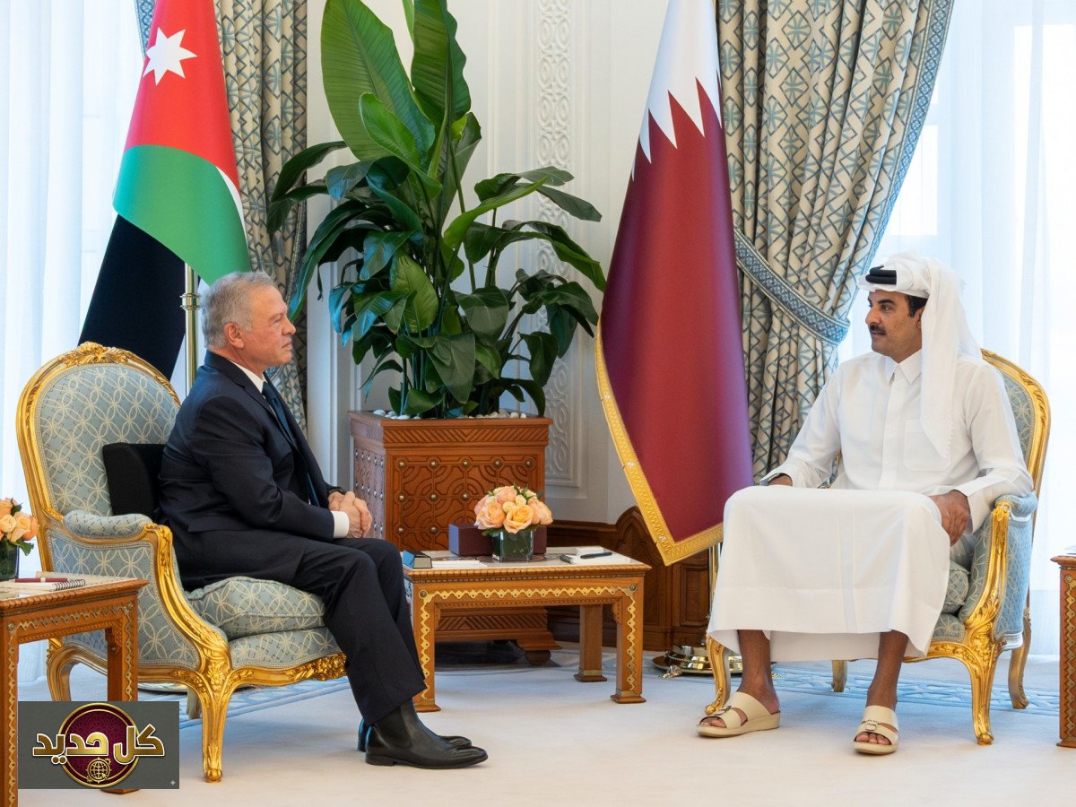 أمير قطر والملك الأردني يبحثان التصعيد ويدعوان لتهدئة الأوضاع