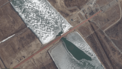 جسر روسيا كوريا الشمالية: صور أقمار صناعية تكشف اقتراب الاكتمال