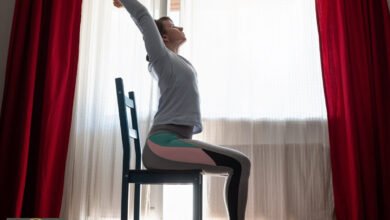 تمارين جلوس: 5 دقائق تعيد الحيوية لجسدك المنهك