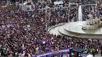 رفض الحرب على إيران: عشرات الآلاف يتظاهرون في إسبانيا دعماً للسلام