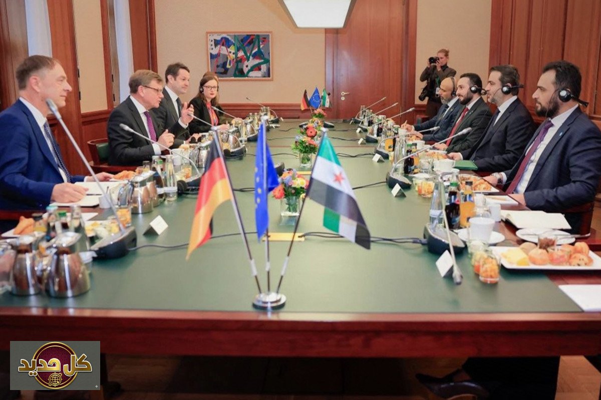 محادثات برلين سوريا: الشيباني وفاديفول يبحثان ملفات حاسمة