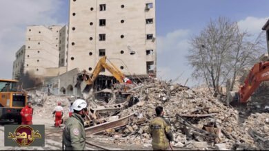 عمليات الإنقاذ طهران: سباق مع الزمن لانتشال ضحايا القصف