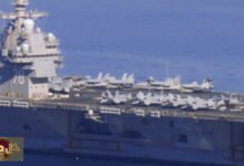 جيرالد فورد: انسحاب حاملة الطائرات الأمريكية يثير الجدل في البحر الأحمر