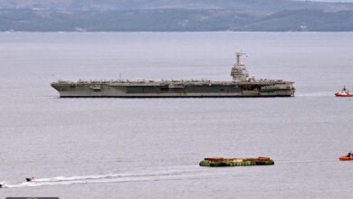 حاملة الطائرات فورد في كرواتيا: صيانة عاجلة بعد حريق عمليات إيران