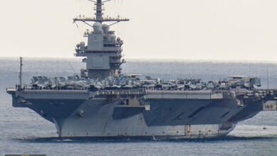 حاملة الطائرات فورد: البنتاغون يقر بمشكلات أعمق من حريق عارض