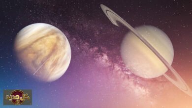 اقتران الزهرة وزحل: وداع 'سيد الحلقات' في سماء الأفق الغربي