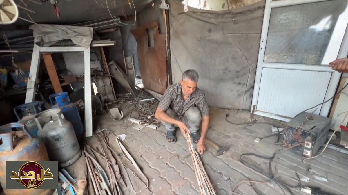 اقتصاد التدوير في غزة: كيف تحول الأنقاض إلى شرايين حياة جديدة