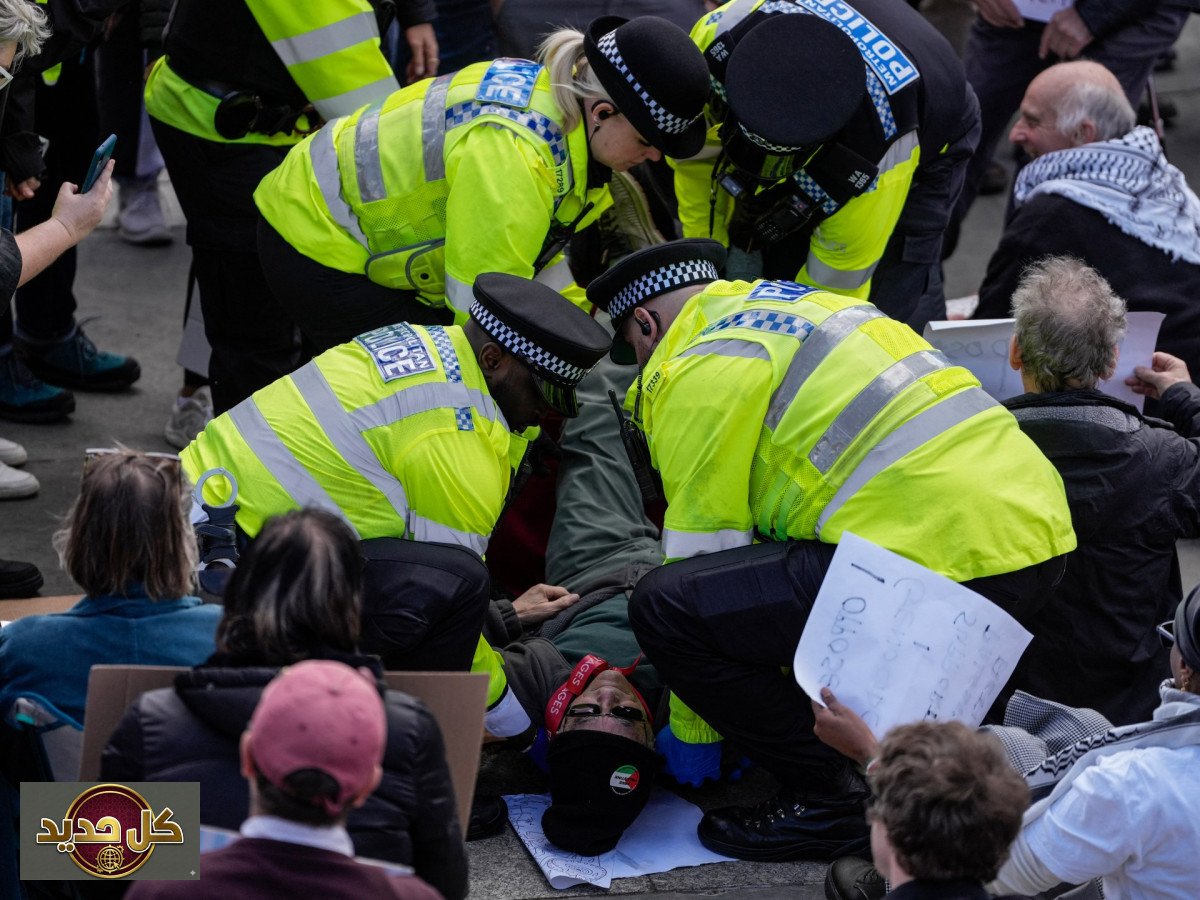فلسطين أكشن لندن: اعتقالات بالجملة في مظاهرة دعم منظمة محظورة