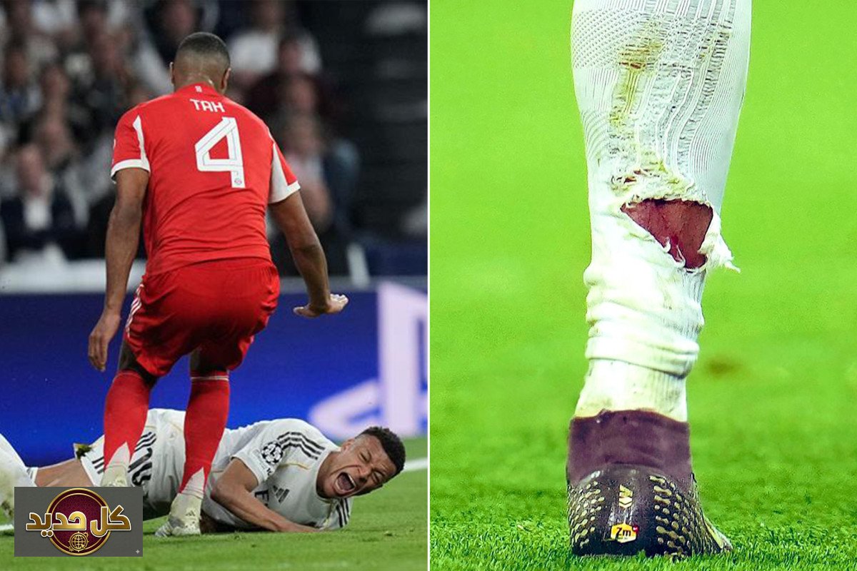 انتقاد التحكيم يثير غضب ريال مدريد بعد تدخل عنيف على مبابي