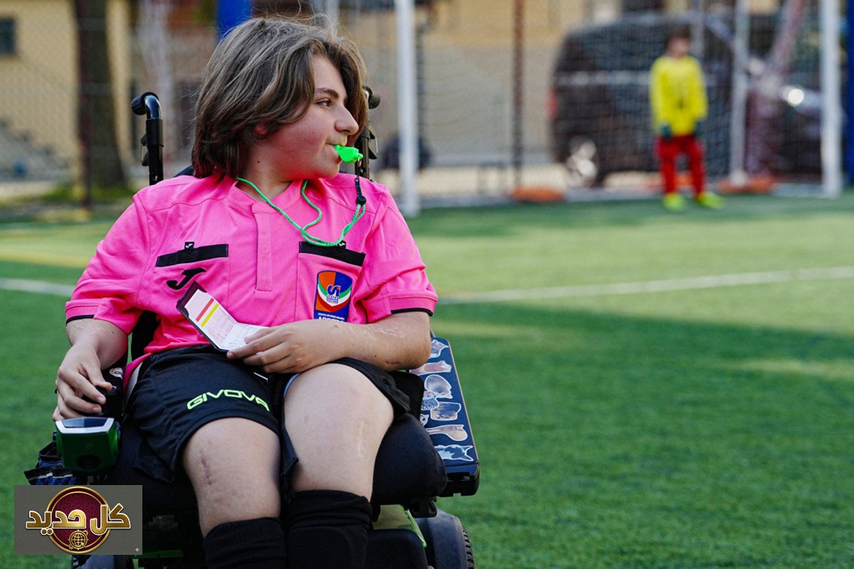 ميشيل كروتشي الحكم: قصة أول إيطالي يدير مباراة بكرسي متحرك