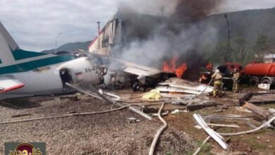 تحطم طائرة روسية: 29 قتيلاً في القرم وعطل فني مرجح