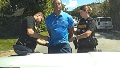 اعتقال تايغر وودز: فيديو صادم يوثق لحظات أسطورة الغولف