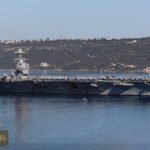 جيرالد فورد المتوسط: رصد تحركات حاملة الطائرات وأضرار بطائرة تزود بالوقود أمريكية