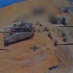 استهداف ميركافا بمسيرة: حزب الله ينشر مشاهد جديدة لعملية نمر الجمل