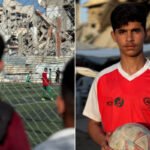 محمد عزام: حلم كرة القدم يتحدى ركام غزة