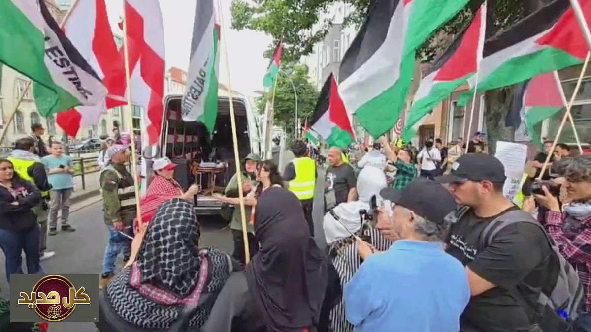 مظاهرات ألمانيا تتصاعد: دعوات لوقف تسليح إسرائيل ومقاطعة الشركات