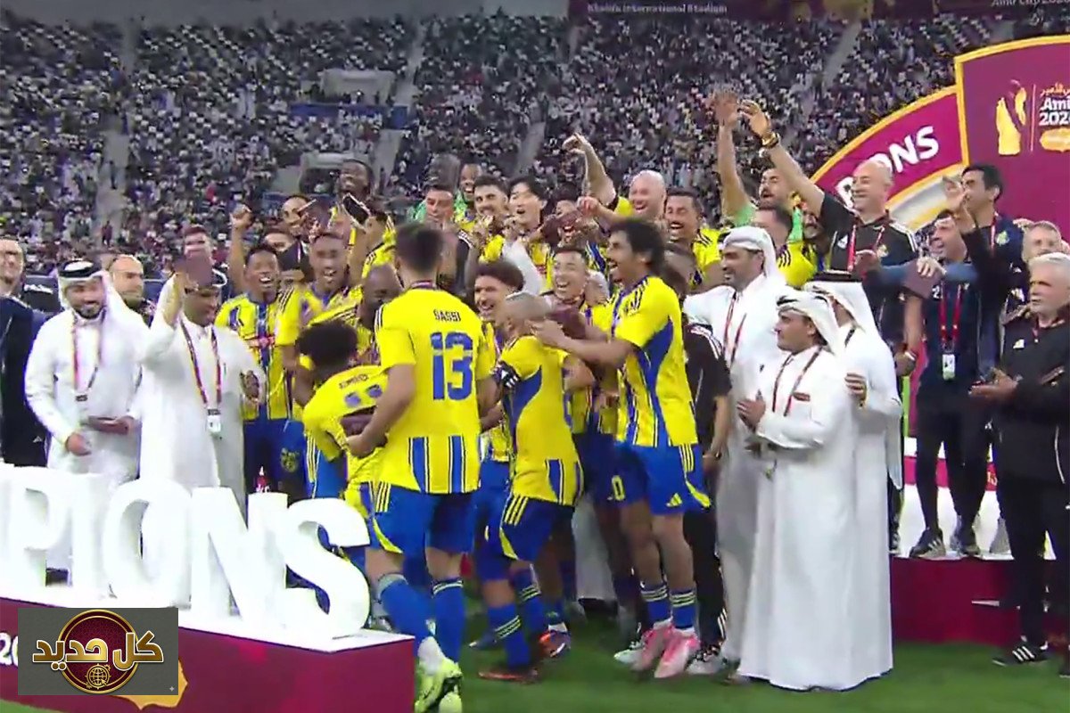 هاتريك براهيمي الأسطوري يتوج الغرافة بكأس أمير قطر للمرة التاسعة