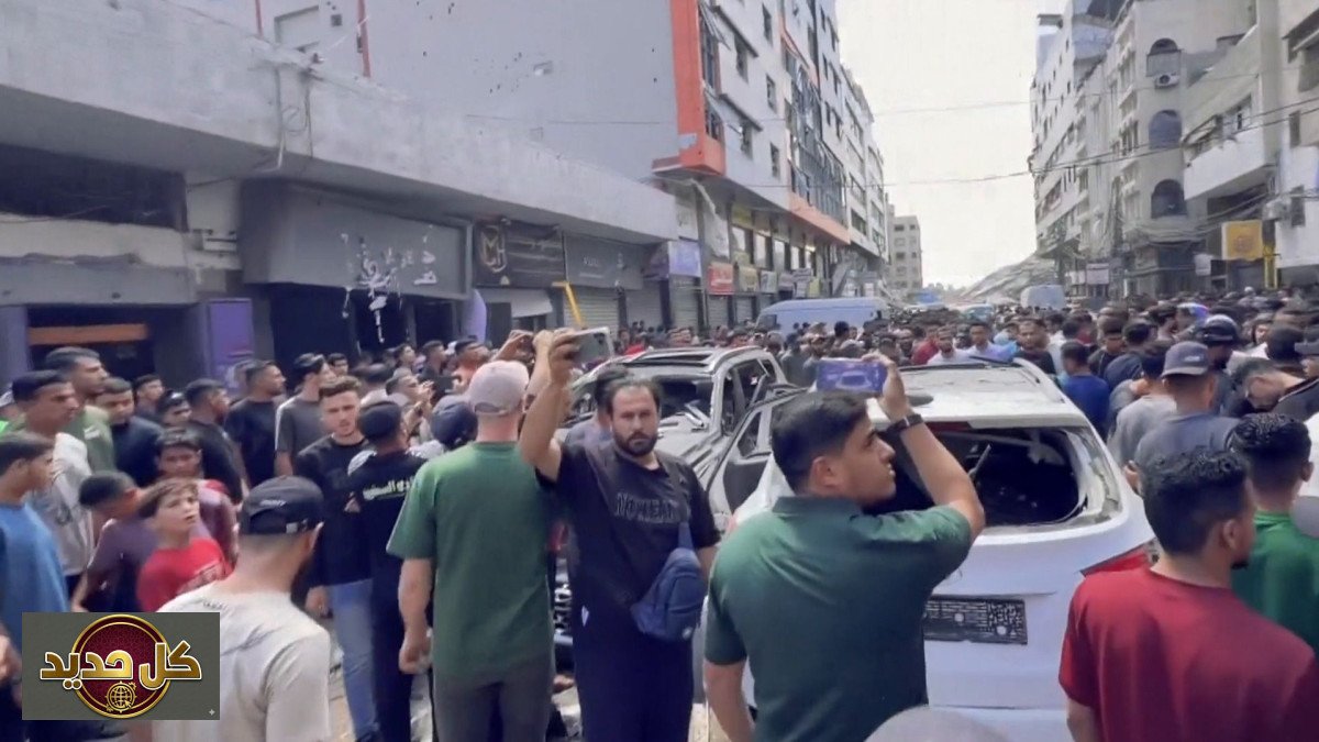 غارة حي الرمال: استشهاد فتاة وإصابة آخرين باستهداف سيارة مدنية