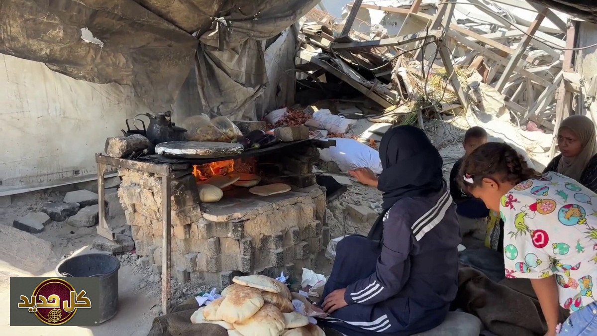 طهي بالكرتون غزة: صراع البقاء في مواجهة الحر وشح الوقود