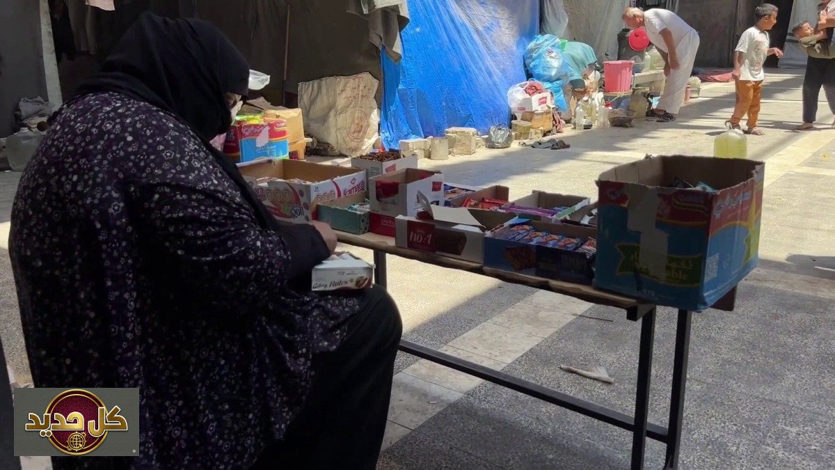 نازحات غزة: بسطات الأمل.. صراع البقاء الاقتصادي وسط غلاء الأسعار