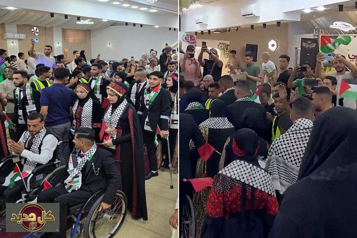 زفاف جماعي غزة: قصة 40 عريساً وعروساً يتحدون الجراح