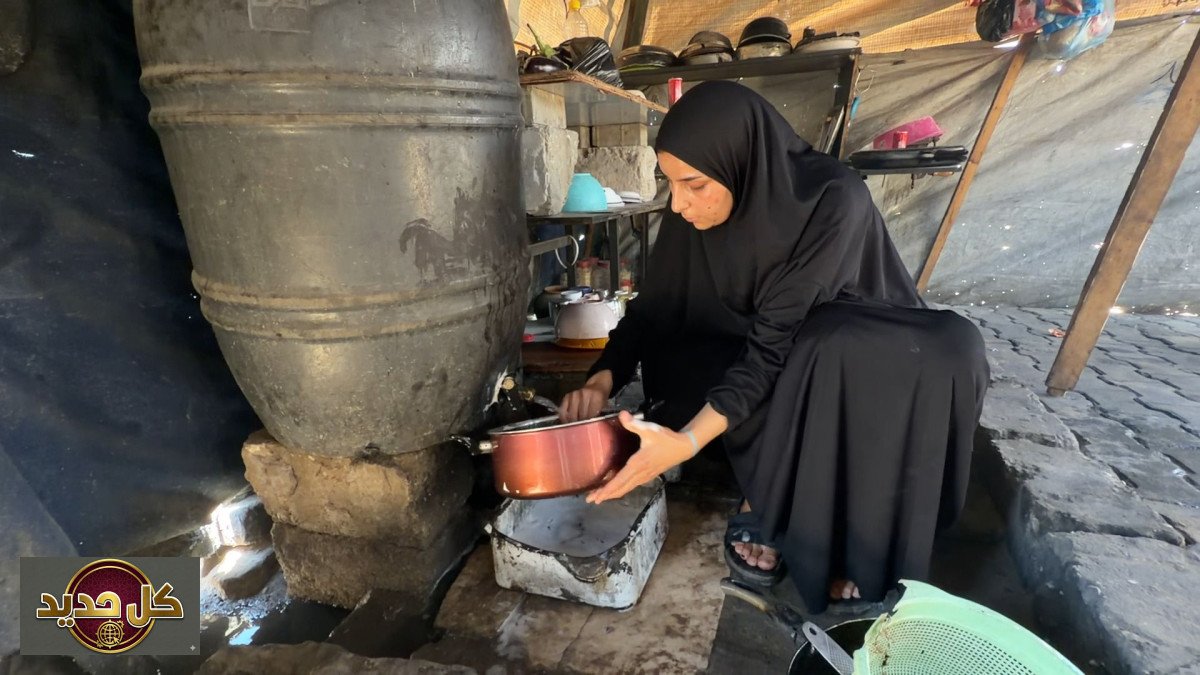 نقص المياه غزة: كيف يتدبر النازحون 70 لتراً أسبوعياً للحياة؟