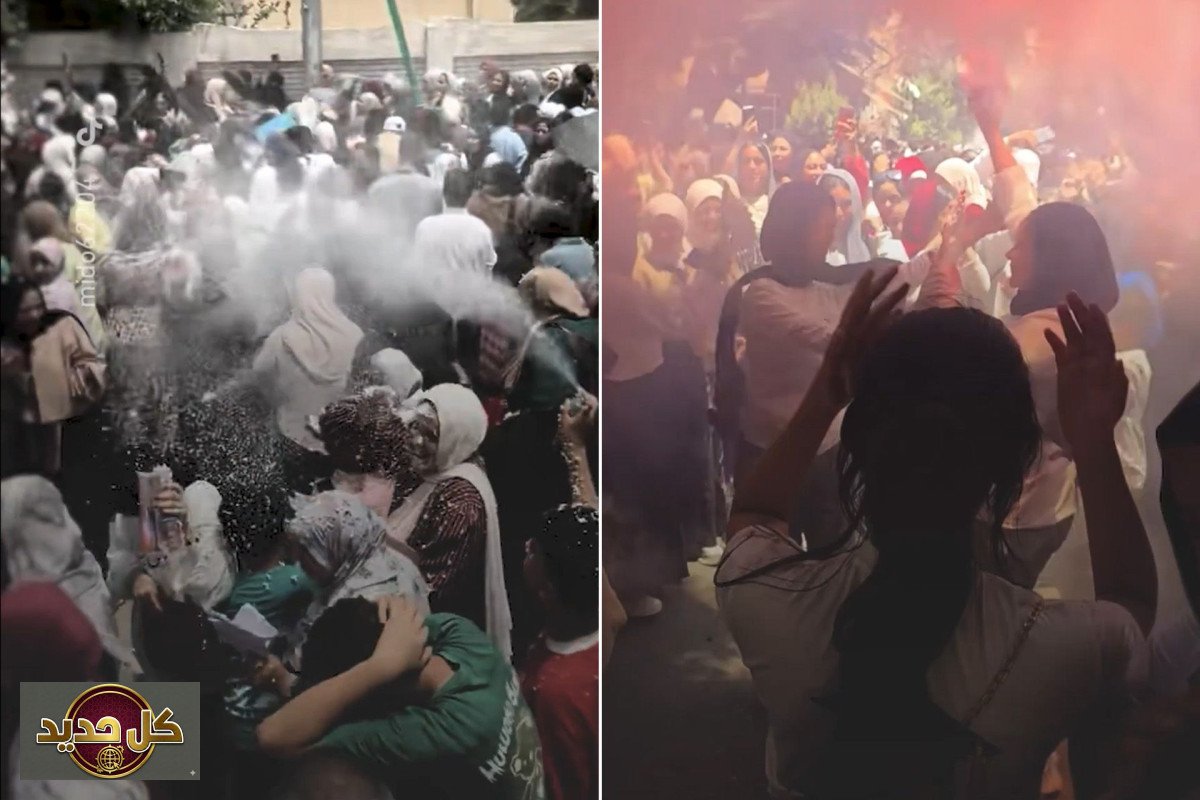فرحة الثانوية العامة: لماذا تتحول لجان الامتحانات بمصر لساحات احتفال؟